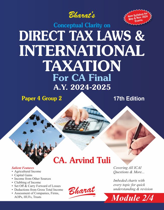 DIRECT TAX LAWS & INTERNATIONAL TAXATION For CA Final (Paper 4 Group 2)